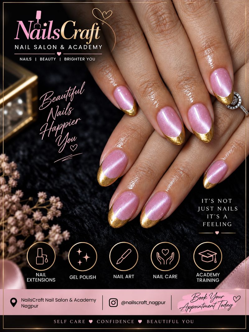 Nailscraft nail salon and Academy, nail salon in Nagpur, India, photo 3 of 9